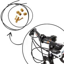 Kit Mangueira Freio Hidraulico Com Pino Oliva Bh59 Preto Dianteiro Traseiro Bicicleta Conjunto Padrão Shimano Mtb Moutain Bike M445 M446 M447 M505 Kit Mangueira Freio Hidraulico Com Pino Oliva Bh59 Preto Dianteiro Traseiro Bicicleta Conjunto Padrão Shimano Mtb Moutain Bike M445 M446 M447 M505