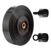 Kit Mangueira Irrigação 100m + Tampão 28mm + conector união 1/2 Kit Mangueira Irrigação 100m + Tampão 28mm + conector união 1/2
