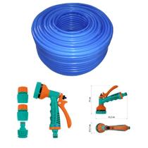 Kit Mangueira Jardim Azul 1/2pol 30m C/ Esguicho Tramontina