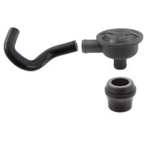 Kit mangueira mangote + bucha + antichama gol parati saveiro voyage g1 1.6 1.8 ap (carburado)