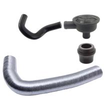 Kit mangueira mangote duto filtro ar gol parati saveiro voyage g1 quadrado motor ap 1.6 1.8 carburado 1986 a 1994