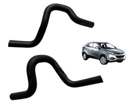 Kit Mangueira Mangote Tubo Borracha Entrada Saida do Ar Quente Aquecedor Hyundai IX35 2.0