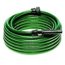 Kit Mangueira Trançada Verde 15m com Esguicho e Conexão para Uso Doméstico Famastil Kit Mangueira Trançada Verde 15m com Esguicho e Conexão para Uso Doméstico Famastil
