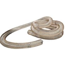 Kit Mangueira Vácuo Sucção Ar PU Transparente Cobreado 2 Polegada - 40 Metros Londribor