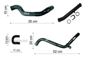 Kit Mangueiras Superior Inferior + Ar Quente + Tubo Fox 03..