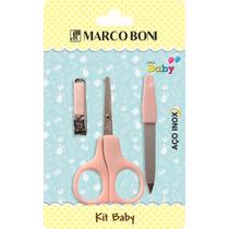 Kit Manicure Baby Com Tesoura, Cortador De Unha E Lixa Kit Manicure Baby Com Tesoura, Cortador De Unha E Lixa