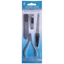 Kit Manicure Basic Alicate Espatula Cortador Unha E Pinça