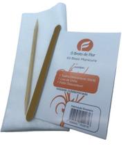 Kit manicure básico descartável O Broto de Flor - PCT 100unid