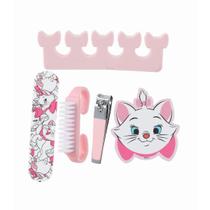 Kit manicure coleção disney gata marie 5 peças