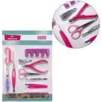 Kit Manicure Com 12 Peças