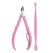Kit Manicure Com Alicate E Espátula Aço Inox Marco Boni Kit Manicure Com Alicate E Espátula Aço Inox Marco Boni