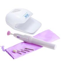 Kit manicure com cabine estufa led de unha e lixa lixadeira eletrica multifuncao salao em casa Kit manicure com cabine estufa led de unha e lixa lixadeira eletrica multifuncao salao em casa