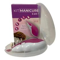 Kit Manicure Completo Portátil Prático Para Unhas 5 Em 1 Kit Manicure Completo Portátil Prático Para Unhas 5 Em 1
