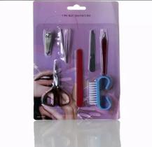 Kit Manicure Cortador De Unha, Cutícula, Tesoura 7 Pc Kit Manicure Cortador De Unha, Cutícula, Tesoura 7 Pc