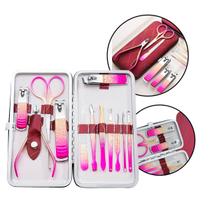 Kit Manicure Cortador de Unha Portátil 12 Peças Completo e Prático