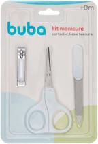 Kit Manicure Cortador Lixa e Tesoura +0m Buba - Moas