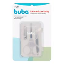 Kit Manicure Cuidados com Bebê com Estojo Tesoura Cortador e Lixa 5245 - Buba