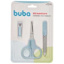 Kit Manicure do Bebe BUBA tesoura lixa cortador de unha enxoval coisas para bebê kit higiene