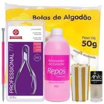 Kit Manicure e Pedicure Completo com Alicate Professional 777