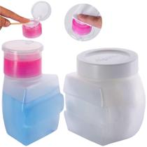 Kit Manicure E Pedicure Porta Acetona Dosador Porta Algodão
