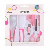 Kit Manicure + Escova E Pente Pais E Filhos Rosa Kit Manicure + Escova E Pente Pais E Filhos Rosa