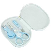 Kit Manicure Higiene Bebê Cortador De Unha Com Estojo Kit Manicure Higiene Bebê Cortador De Unha Com Estojo