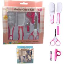 Kit Manicure Infantil 6 peças com escova e pente de cabelo