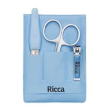 Kit Manicure Infantil Baby Ricca Azul