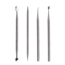 Kit Manicure Inox 12cm 4 Peças