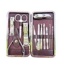 Kit Manicure Portátil com 12 Peças LMF-1117 Luatek