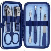 Kit Manicure Portátil com 7 Peças LE-1926 It Blue