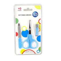 Kit Manicuri infantil pais e filho c/3 peça Azul