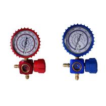 Kit Manifold 1 Via Alta e 1 Manifold 1 Via Baixa Para R410 R407c R134a R22 Kit Manifold 1 Via Alta e 1 Manifold 1 Via Baixa Para R410 R407c R134a R22