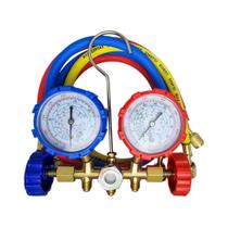 Kit Manifold Ar Condicionado Automotivo Carga Gás R134a Vrx Kit Manifold Ar Condicionado Automotivo Carga Gás R134a Vrx