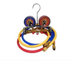 Kit Manifold Gás R600 R290 Com Mangueira 90cm Suryha