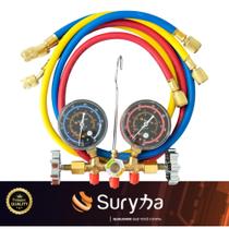 Kit Manifold R32 E R410 Para Ar Condicionado E Refrigeração - Suryha