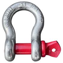 Kit Manilha Curva 3/4" Pesada 2 Unidades - SIVA