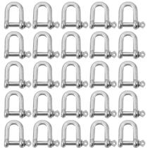 Kit Manilha Reta Para Cabo De Aço 3/16'' 2,0001 (Com 25 Unidades) - Nord