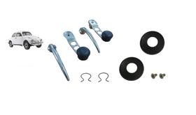 Kit Manivela Maçaneta Vidro Volks Após 71 Até 77 Fusca Kombi