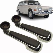 KIT Manivelas Vidro VW SEDAN 1600 TL / VARIANT 72 CROMADA KIT Manivelas Vidro VW SEDAN 1600 TL / VARIANT 72 CROMADA
