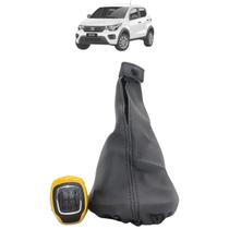 Kit Manopla Bola Cambio Coifa Mobi 2016 2017 2018 2019 2021