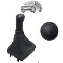 Kit Manopla Bola Cambio Marcha Polo 2002 A 2014 Ré P/Frente