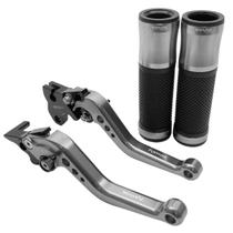 Kit Manopla LUVA Manete Esportivo Stark Honda XRE 190