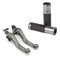 Kit Manopla Luva Manete Esportivo Stark Nh 190 Nh190 Nh 190