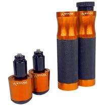 Kit Manopla Luva Punho Zeus peso Smoke Stark Cb600 Hornet