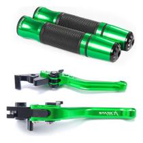 Kit Manopla Manete Esportivo Fz8 Fz6 R6 Xj6 Mt07 Mt09 R1