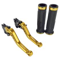 Kit Manopla Manete Esportivo Nxr Bros 125 150 160 A Lona