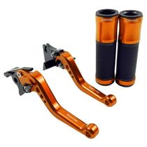 Kit Manopla Manete Esportivo Stark Race Dafra Next 250 300