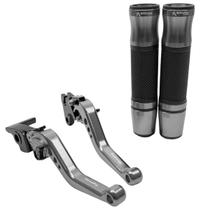 Kit Manopla Monster Manete Esportivo Factor Fazer 150 UBS