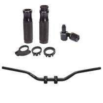 Kit Manopla Peso Guidão Lander Crosser Xtz Xre Bros Falcon Tornado